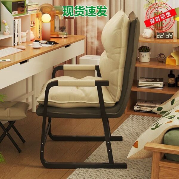 Ghế máy tính ký túc xá nữ sinh ở nhà thoải mái ít vận động có tựa lưng cô gái trái tim ghế sofa lười có thể ngả ghế ngồi học