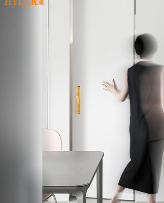 Cửa tủ quần áo ngăn kéo vô hình Tay nắm vô hình rãnh nhúng ẩn nút kéo cửa trượt dán nút