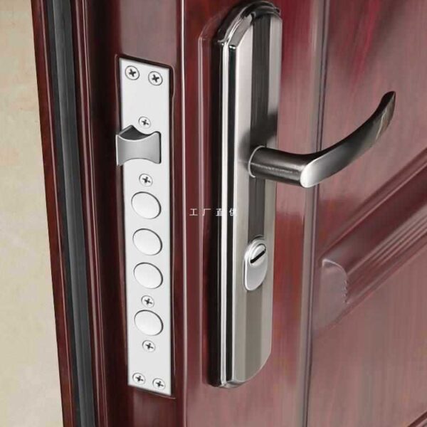 Bán buôn Khóa cửa chống trộm bộ khóa hộ gia đình tay nắm cửa chống trộm đa năng cửa sắt Khóa cửa gỗ loại lớn