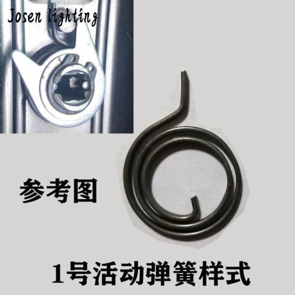 Đặc biệt chống trộm tay nắm cửa tay nắm cửa trở lại lò xo tròn phẳng lò xo kép sống kép khóa chống trộm nhanh chóng phổ quát