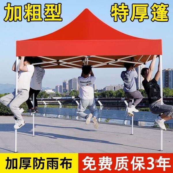 Chợ đêm mới gian hàng lều ô gấp ngoài trời có thể thu vào mái hiên sân bốn góc lều ô xe tán