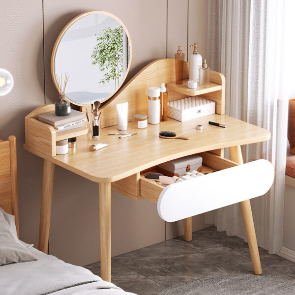 50/60Cm Bàn Trang Điểm Phòng Ngủ Nhỏ Hiện Đại Đơn Giản Căn Hộ Nhỏ Bàn Trang Điểm Internet Đơn Giản Người Nổi Tiếng Ins Phong Cách Bàn Trang Điểm