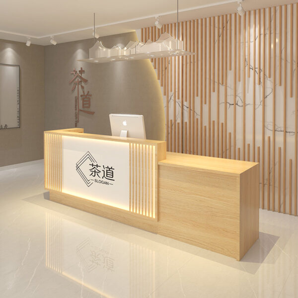 Bán buôn cửa hàng cổ điển thu ngân Trung Quốc mới Quán trà Trung Quốc quầy bar quầy lễ tân câu lạc bộ sức khỏe nhà hàng khách sạn
