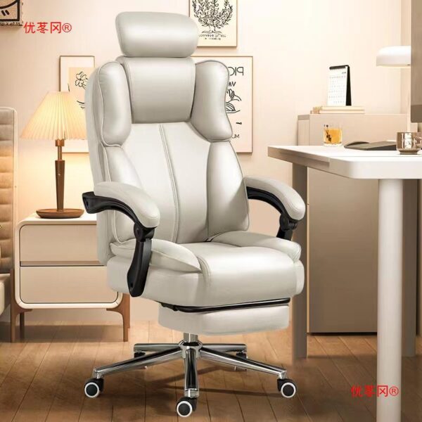 Ghế máy tính, ghế văn phòng tại nhà ít vận động thoải mái, ghế ngả và nâng neo, ghế làm việc, ghế thể thao điện tử giải trí