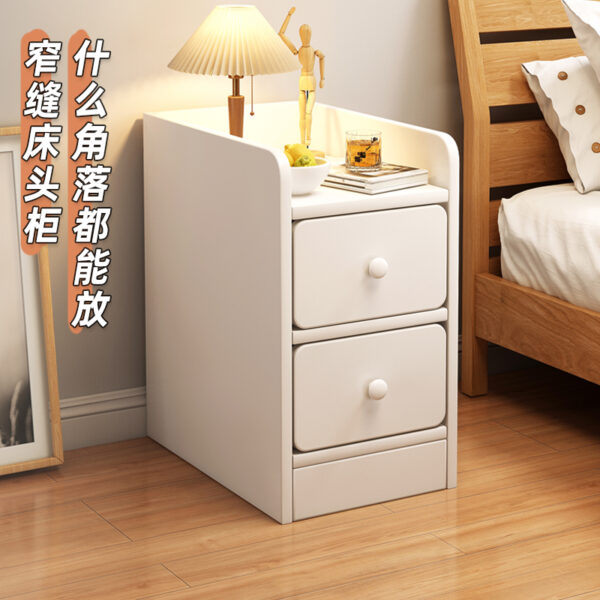 Cho thuê bàn đầu giường, đơn giản hiện đại nhỏ đơn giản giá để đồ khoảng cách siêu hẹp tủ bên tủ đựng đồ phòng ngủ