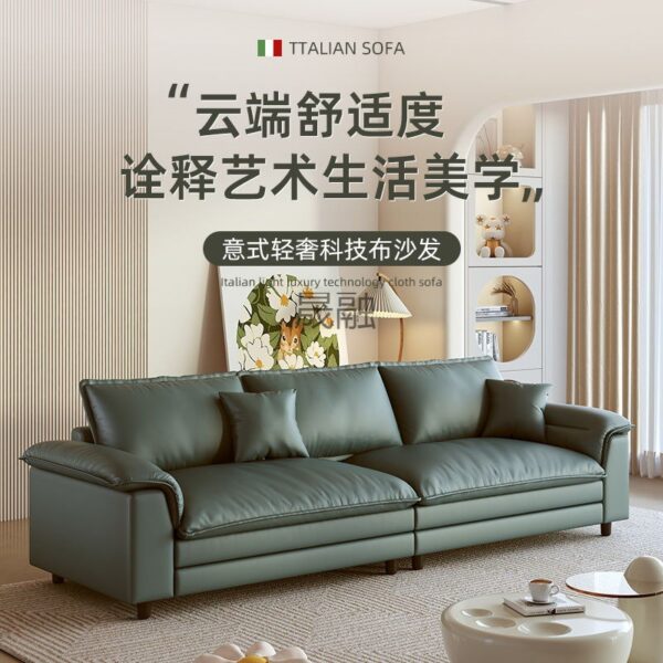 TYS sofa tai voi Ý tối giản baxter sofa vải phòng khách căn hộ nhỏ Internet nổi tiếng công nghệ vải