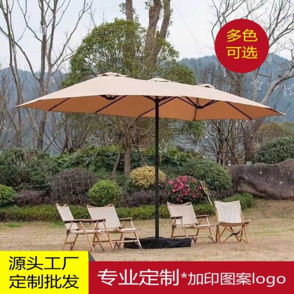 Tùy chỉnh bán buôn ngoài trời sân ô ô che nắng cao cấp sang trọng sân vườn ô ban công ô ngoài trời hai kết thúc dù che nắng