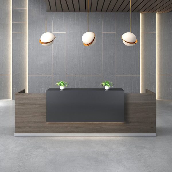 Quầy lễ tân văn phòng công ty gỗ quầy lễ tân đơn giản quầy bar nhỏ hiện đại quầy thu ngân quầy lễ tân