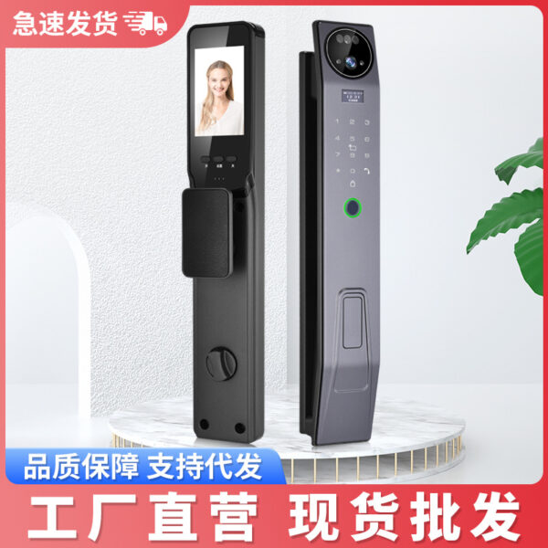 Nhận dạng khuôn mặt 3D khóa thông minh khóa cửa chống trộm gia đình camera giám sát khóa vân tay tự động khóa mật khẩu khóa điện tử