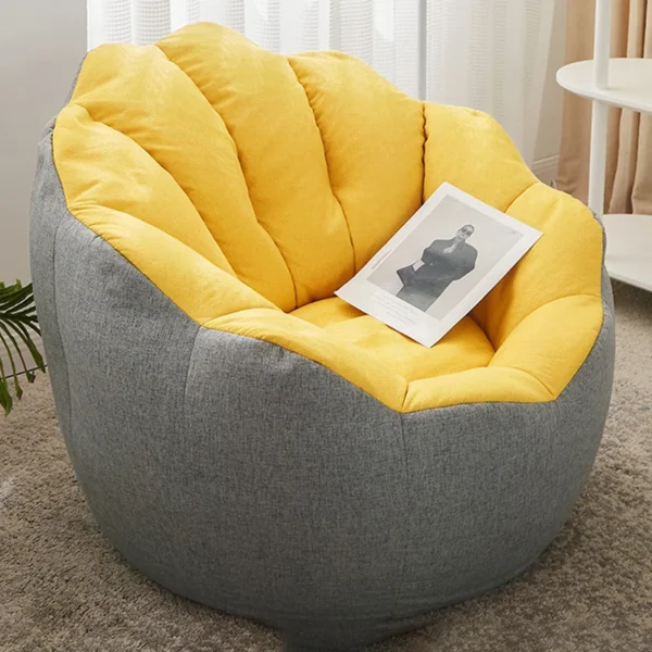 Chống Bẹp Đầu Trứng Bắc Âu Văn Phòng Ghế Phòng Khách Phòng Chờ Bóng Mềm Thiết Kế Ghế Đơn Nhung Mobilya Nhà Thiết Kế Nội Thất YX50LC