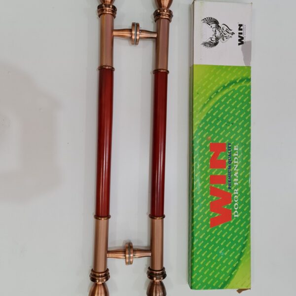 Tay Nắm Cửa Gỗ Đỏ Đạn Đồng 800mm (WIN)