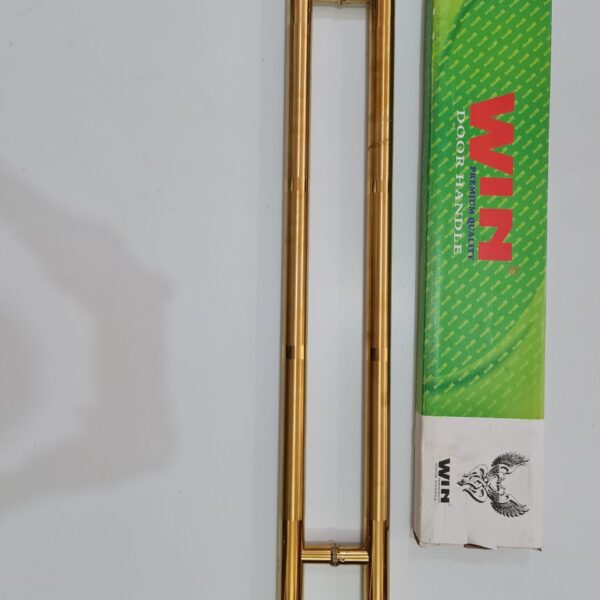 Tay Nắm Cửa Inox Vàngtròn Trơn 201*600 mm (WIN)