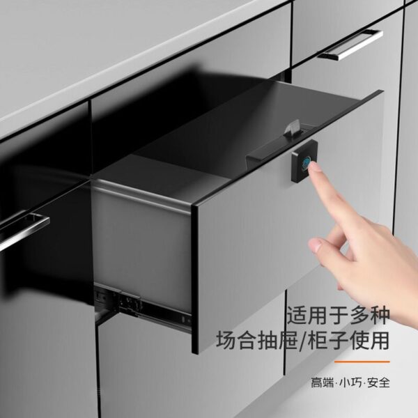 Khóa ngăn kéo thông minh khóa vân tay khóa tủ đựng đồ nội thất tủ quần áo khóa cửa khóa chống trộm vân tay khóa mật khẩu