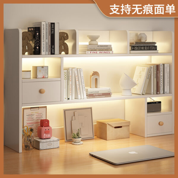 Kệ Sách Để Bàn Có Giá Để Đồ Nhà Sinh Viên Kệ Bàn Có Giá Để Đồ Phòng Ngủ Tủ Đơn Giản Nhiều Lớp Nhỏ Tủ Sách