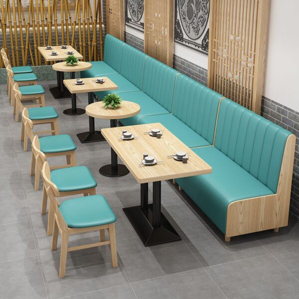 Thẻ ghế sofa thương mại quán cà phê tráng miệng bánh mì kẹp thịt ăn nhẹ nhà hàng Lẩu nhà hàng phương Tây phòng trà quán trà bàn ghế kết hợp