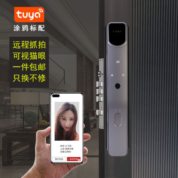 Tuya Smart Lock Nhận dạng khuôn mặt Hoàn toàn tự động Khóa mật khẩu thông minh Khóa mật khẩu cửa ra vào Khóa mật khẩu tại nhà Nhà sản xuất khóa vân tay