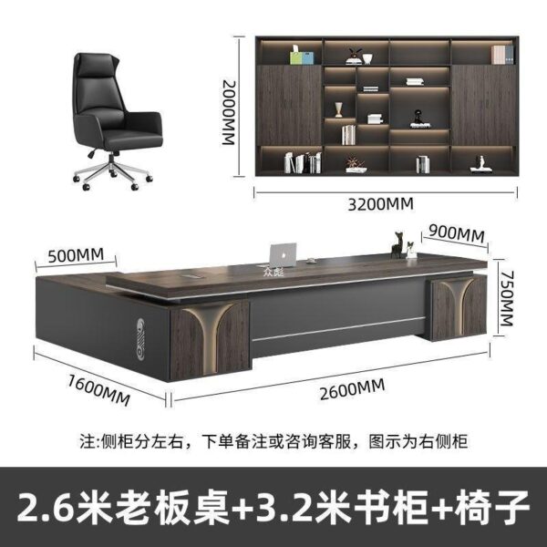 Bàn lãnh đạo cao cấp,bàn chủ tịch,bàn sếp,bàn giám đốc nhẹ sang trọng,bàn quản lý văn phòng,bàn giám sát và bộ ghế zb