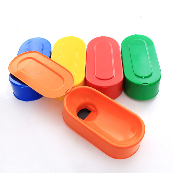 Trang trí nhà vệ sinh đơn giản, nhà vệ sinh ngồi xổm tạm thời trang trí nhà vệ sinh, nhà vệ sinh nhựa chống mùi dùng một lần cho công trường