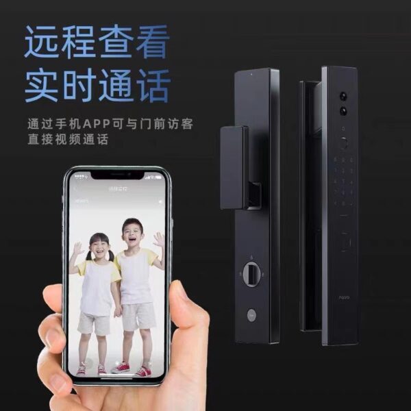Khóa cửa thông minh hoàn toàn tự động Aqara Lumi Xingyao kết nối với mật khẩu vân tay theo dõi mắt mèo trực quan của Homekit