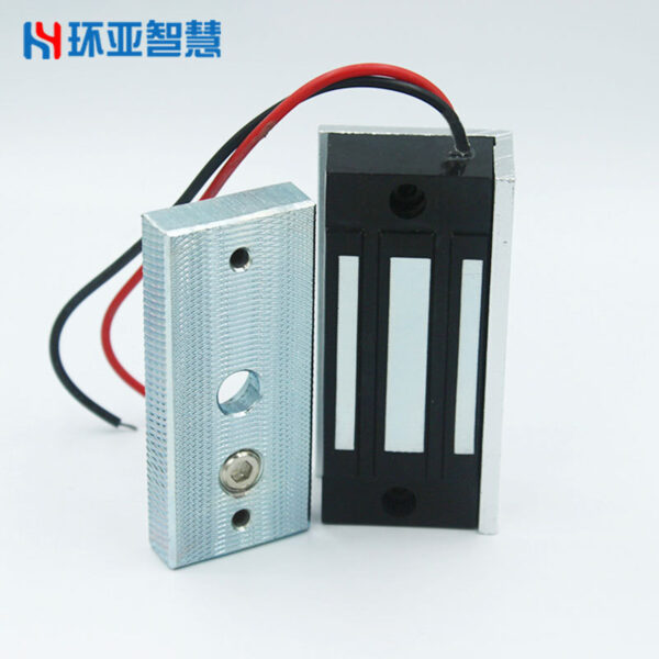 Khóa điện từ 12V 60Kg khóa từ phòng thoát hiểm lộ ra và giấu bên hông khóa tủ khóa điện tử