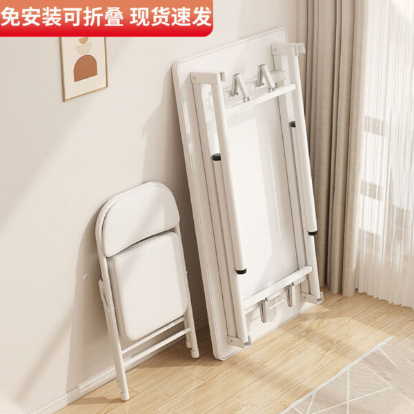 Có thể gập lại nhà đôi bàn phòng ngủ đơn giản dài bàn máy tính bàn di động bàn học