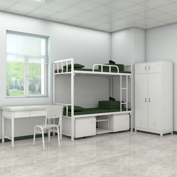 Tô Châu Elite xây dựng giường tầng giường đơn giường cao và thấp giường sắt rèn ký túc xá giường khung thép