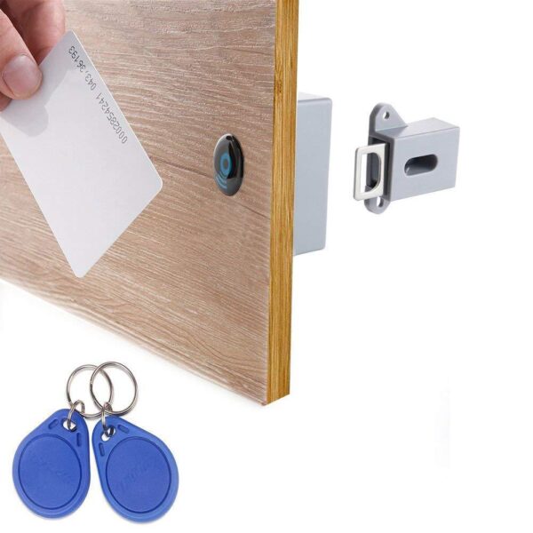 Xuyên biên giới phong cách mới không lỗ khóa vô hình ngăn kéo tủ giày tủ thông minh khóa tủ quần áo xông hơi khóa khóa tủ cảm biến