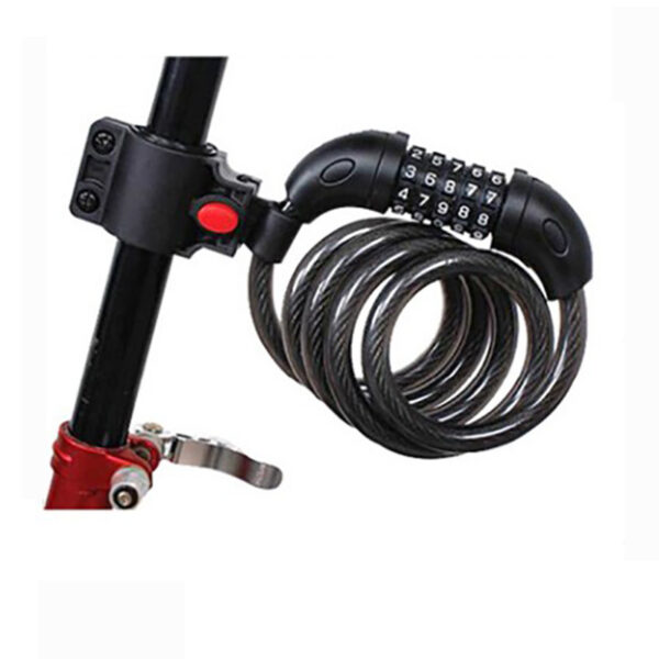 Khóa xe đạp Khóa mã bốn chữ số Khóa mã năm chữ số Phiên bản tiếng Anh khóa chống trộm đồ dùng đi xe đạp