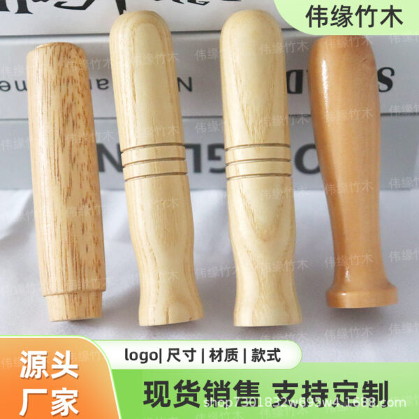 Tay nắm cửa bằng gỗ sồi nguyên khối tay nắm cửa bán buôn tay nắm tủ quần áo tối giản hiện đại sáng tạo