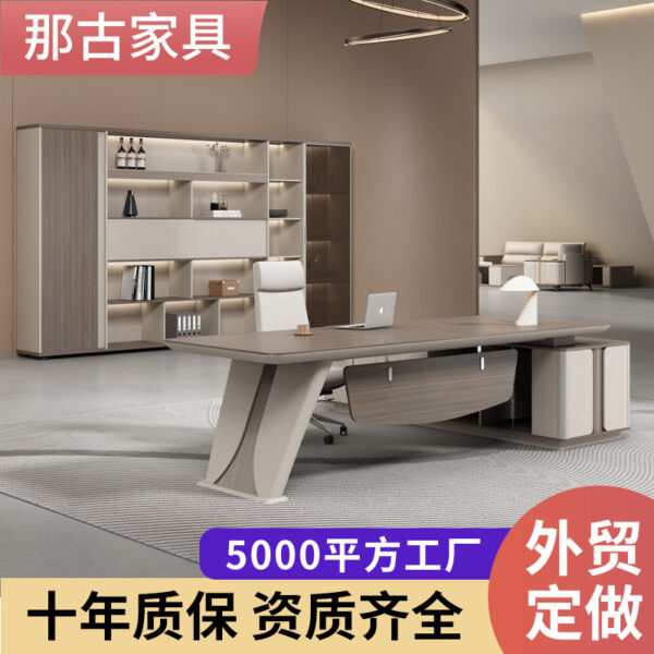 Bàn Làm Việc Bàn Ông Chủ Đơn Giản Hiện Đại Bộ Bàn Ghế Giám Đốc Kết Hợp Bàn Làm Việc Bàn Giám Đốc Bàn Chủ Tịch Bàn Điều Hành