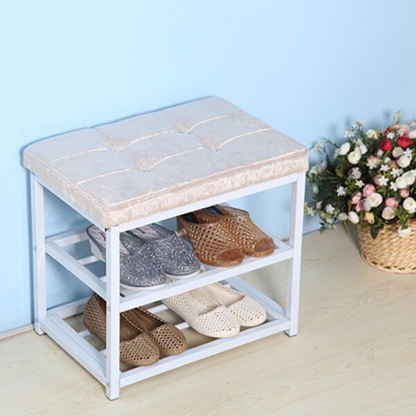 Giá để giày đa năng, tủ đựng giày, sofa đơn giản nhiều tầng, ghế để đồ, ghế để đồ có ghế thay giày ở cửa