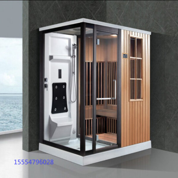 Tỉnh Thiểm Tây Phòng tắm phòng tắm vách ngăn phòng tắm bằng kính ngăn khô và ướt cửa trượt màn hình tắm