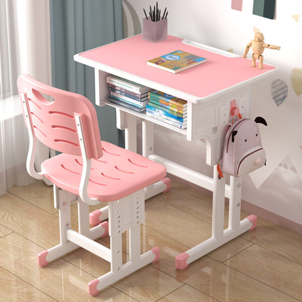 Bộ bàn ghế đơn trong lớp học dạy kèm lớp điều chỉnh bàn nâng học sinh tiểu học và trung học Bàn ghế học tập cho trẻ em