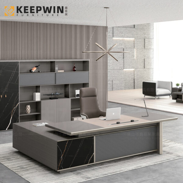 Bàn làm việc bàn sếp đơn giản nội thất văn phòng hiện đại bàn ghế kết hợp bàn giám đốc bàn điều hành bàn cao cấp