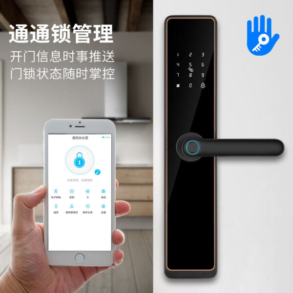 Khách sạn Tongtong Khóa WIFI Bluetooth APP Khóa mật khẩu vân tay Căn hộ B&B Phòng cho thuê Khóa cửa quản lý thông minh