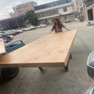 Có thể đặt hàng bàn tại chỗ gỗ nguyên khối bàn lớn cây du văn phòng bàn hội nghị gỗ thanh thông bàn ăn bàn máy tính