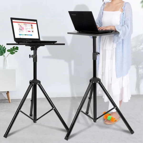 1.2M Laptop Di Động Đứng Tầng Gấp Bàn Máy Tính Có Thể Điều Chỉnh Chiều Cao Ổn Định Chân Máy Hộ Gia Đình Văn Phòng Ngoài Trời Vật Dụng