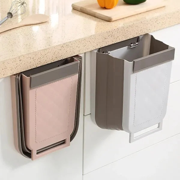 10L Thùng Rác Nhà Bếp Di Động Ốp Hộ Gia Đình Bảo Quản Thùng Rác Ô Tô Phòng Tắm Cửa Tủ Bếp Treo Tường Nhà Tổ Chức