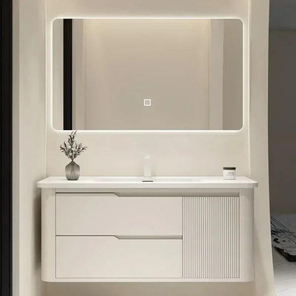 Tủ Quần Áo Phòng Tắm Cao Cấp Tủ Kệ Gương Kim Loại Locker Tường Phòng Tắm Tủ Lưu Trữ Bồn Rửa Armario Banheiro Nội Thất Gia Đình YQ