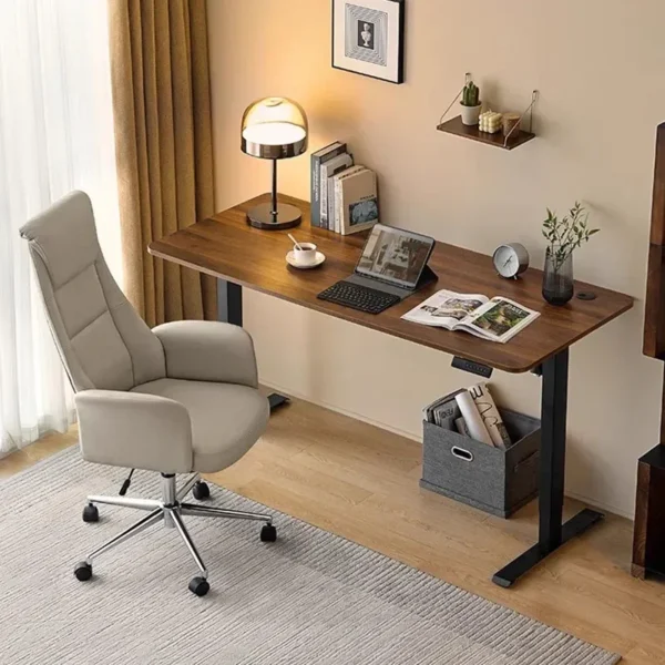 Bàn văn phòng có thể điều chỉnh chiều cao bằng điện Bàn nâng kim loại có thể điều chỉnh Bàn máy tính sang trọng Phòng khách sinh viên Nội thất Escritorio