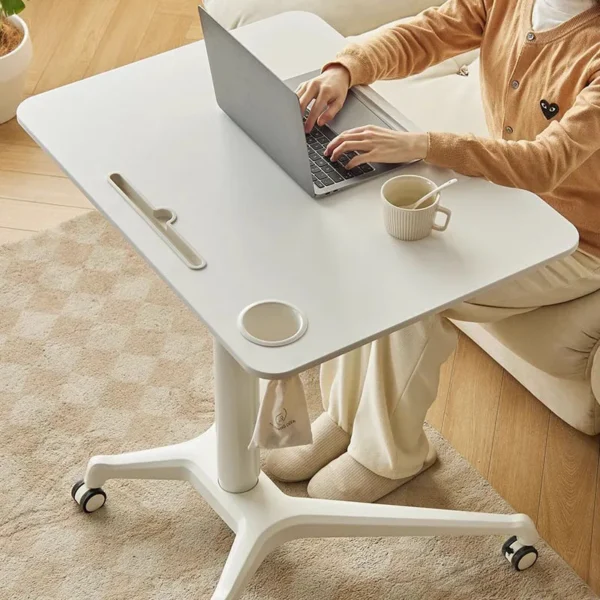 Gấp nâng Bàn làm việc máy tính xách tay Phong cách đứng tối giản Bàn làm việc nâng Bàn sách Học tập có thể di chuyển 컴퓨터책상 Nội thất AA