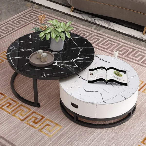 Ký túc xá khách sạn Giải trí Bàn cà phê Căn hộ đơn giản hiện đại Nội thất gia đình Bàn trà Ghế sofa phòng khách Ban công Bàn tròn