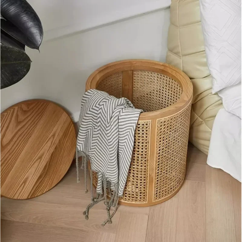 Leisure-And-Minimalist-Coffee-Table-With-Rattan-Woven-Circular-Room-Desk-Flip-Design-Storage-Basket-Versatile-2.webp