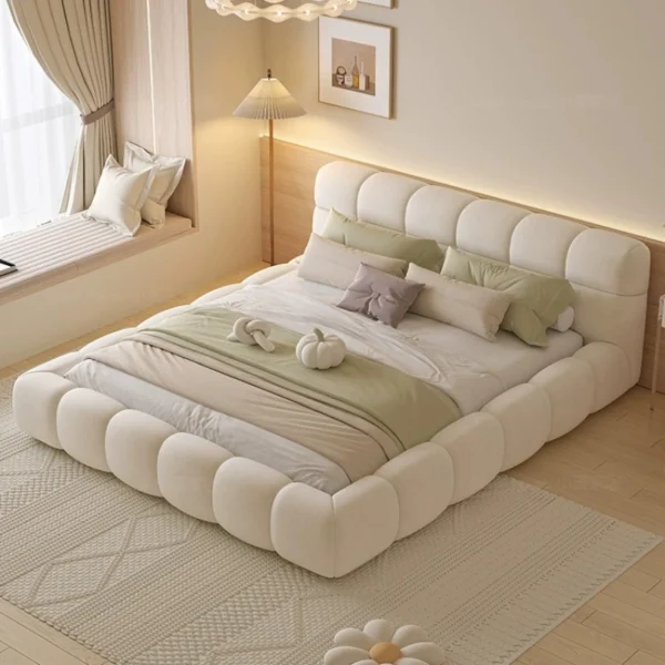 Sang Trọng Khung Giường Đôi Bắc Âu Khá Độc Đáo Matress King Size Giường Đôi Bé Gái Hiện Đại Letto Matrimoniale Nội Thất Phòng Ngủ