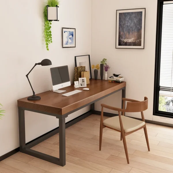 Phòng họp Bàn máy tính Viết Tiếp tân Bàn viết Điều hành Hình chữ L Phong cách thời Trung cổ Mesa De Escritorio Vật tư văn phòng