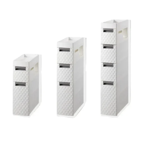 Khe lưu trữ đa chức năng trong phòng tắm rộng 18CM: Tủ có sức chứa lớn Lý tưởng cho không gian nhà vệ sinh hẹp