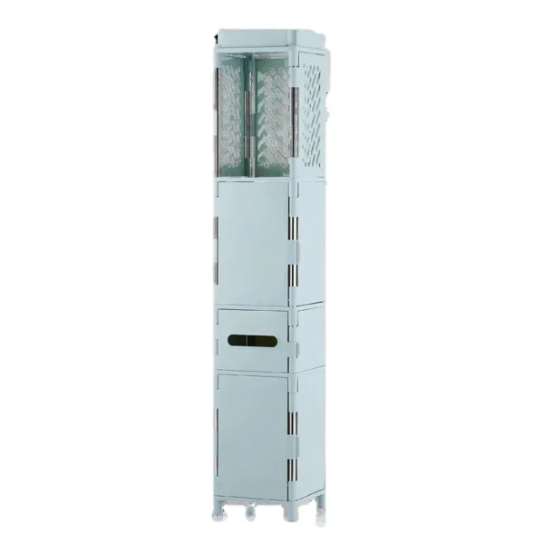 Bắc Âu Đa Năng Phòng Tắm Tủ Khoảng Cách Hẹp Có Giá Để Đồ Tầng Nhiều Lớp Nội Thất Phòng Tắm Tủ Bảo Quản