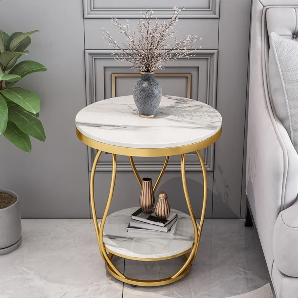 Nhà Hàng Học Giải Trí Góc Bàn Bắc Âu Ghế Sofa Phòng Khách Bên Bàn Sáng Tạo Ban Công Căn Hộ Nhỏ Bàn Cà Phê Tròn