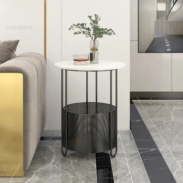 Căn Hộ Nhỏ Bàn Cà Phê Sofa Ban Công Giải Trí Bàn Trà Nội Thất Gia Đình Phòng Ngủ Giá Đựng Đồ Sáng Tạo Ký Túc Xá Bàn Góc