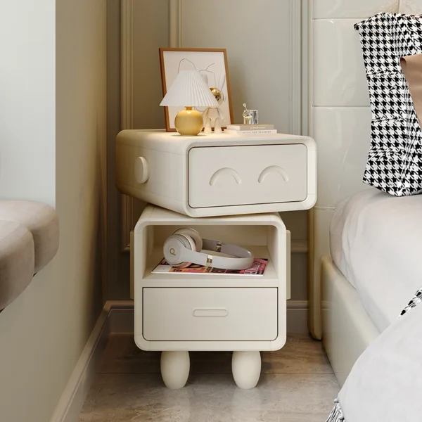 Gỗ Bắc Âu Bàn Đầu Giường Thông Minh Cắm Trại Lưu Trữ Sofa Trung Tâm Độc Đáo Mô Đun Đầu Giường Hiện Đại Mesa De Cabeceira Đồ Nội Thất Trẻ Em